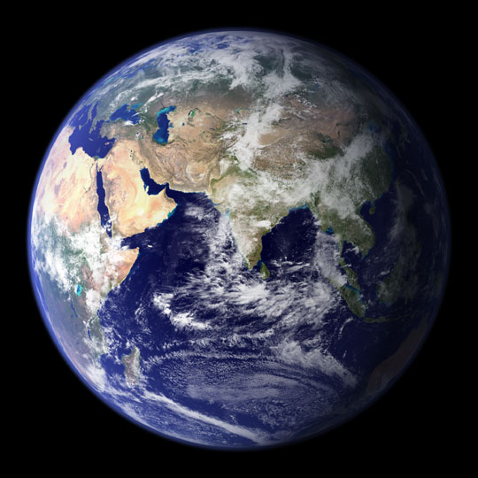 Blue Marble -earth from space - NASA