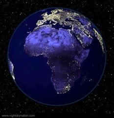 Earth At Night : Africa