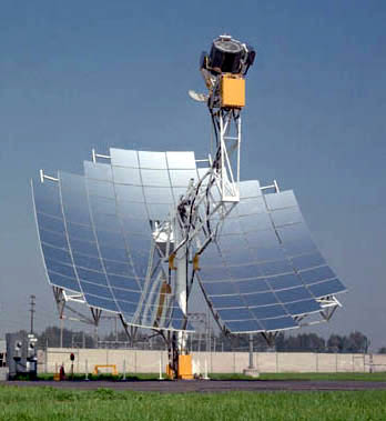 Stirling Solar Unit, Solar Power, Photovoltaic energy generation, Renewable