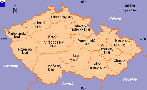 Administrative Regions of the Czech Republic
