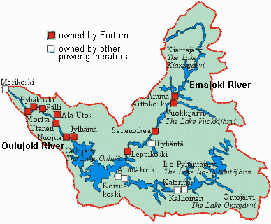 Hydroelectric Development in Finland's Oulujoki River Basin