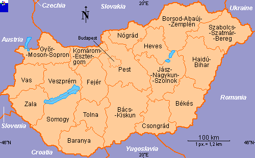 Administrative Regions of Hungary
