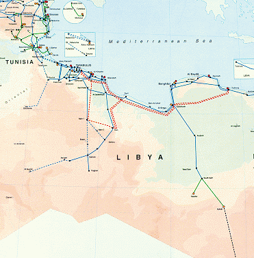 maps of libya. Full Size Map National