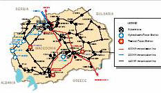 Macedonia's Electricity Transmission Grid Thumbnail Map
