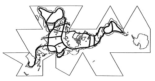 Us Map Lineart