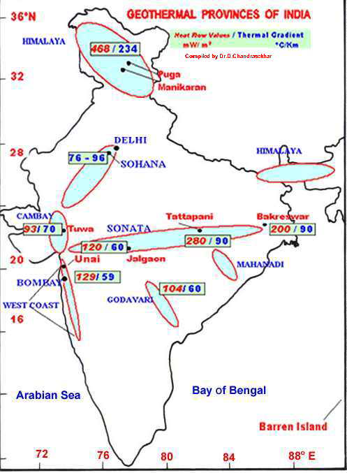 geothermal india