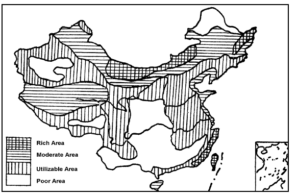 wind distribution china
