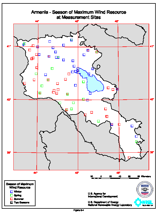 seasonal wind map armenia