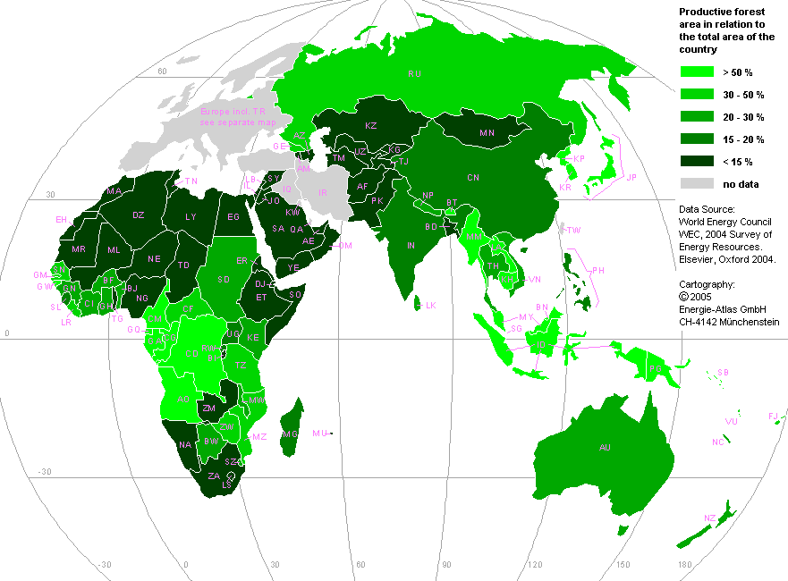 Renewable Energy Resources Map