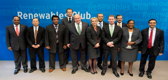 Renewables Club signatories 2013