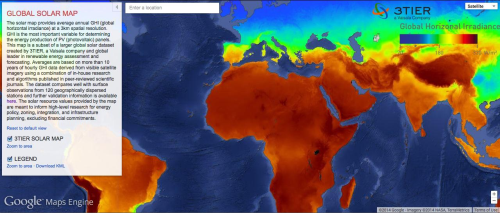 3TIER’s global wind and solar datasets now freely available through Google’s popular platform.