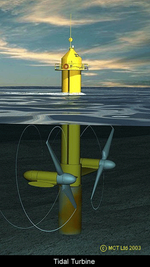 capturing tidal energy