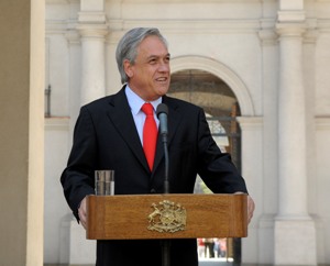 Chilean President Sebastian Piera