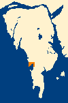 Small map of Mumbai