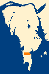 Small map of Mumbai