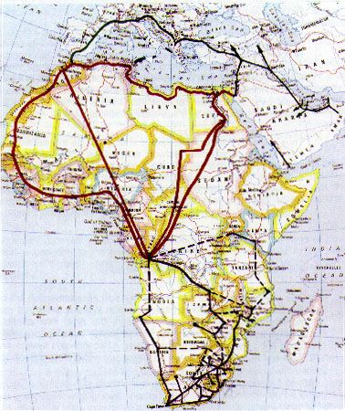 The Three Continents Interconnection