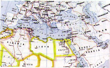 Egypt within the MIddle East