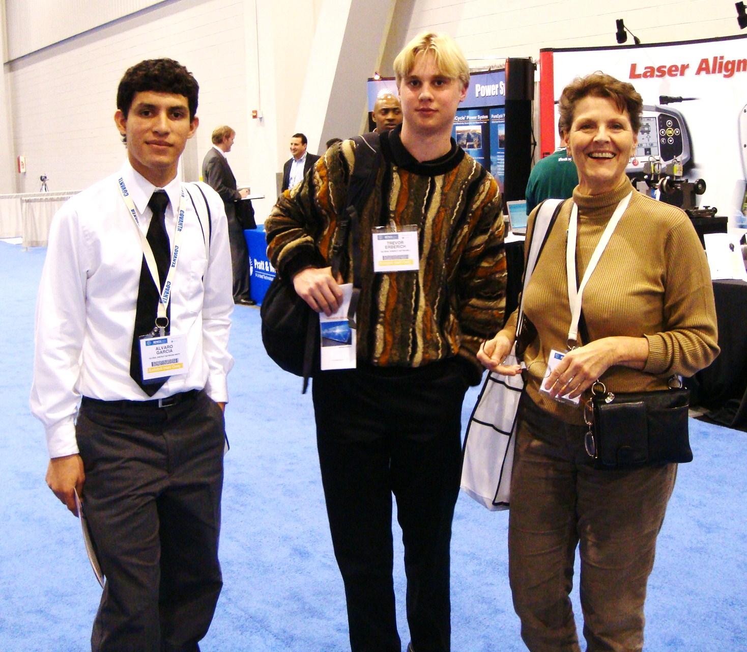 GENI interns at RETECH09