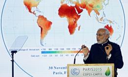 Indian Prime Minister Modi advocates for solar Indian Prime Minister Modi advocates for solar