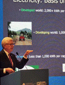 GENI Board member Michael Powers recently presented the GENI story in Beijing at the GEIDCO China-Africa Power Forum