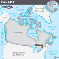 Map of Canada