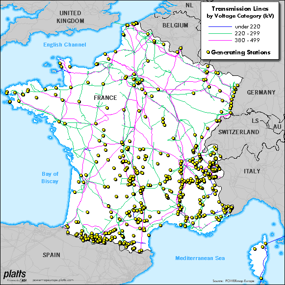 National Electricity Transmission Grid of France