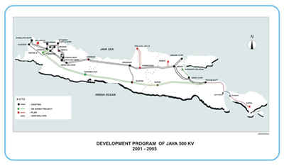 Power Network In Indonesia - Indonesia energy grid map