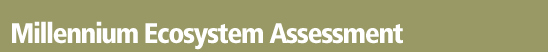 Home Millennium Ecosystem Assessment