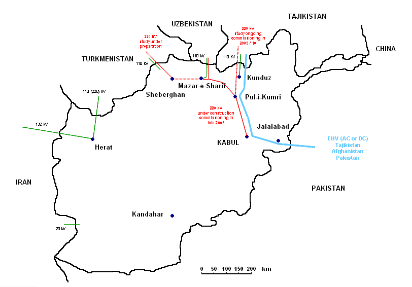 Armenia's Electricity Transmission Grid Thumbnail Map