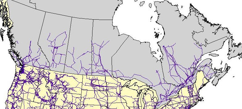Map Of Canadian Electricity Grid Canada National Energy Grids 