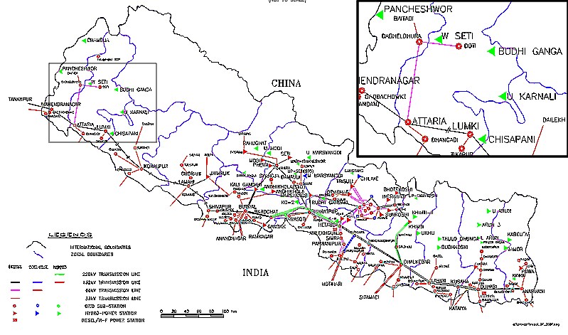 Armenia's Electricity Transmission Grid Thumbnail Map