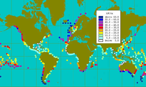 Global Ocean Energy Potential