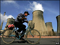 Coal power station in China