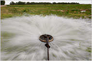 <font size="-1">An irrigation riser at Ponderosa