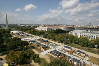 2009 Solar Decathlon on the National Mall