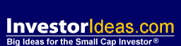 Investor Ideas InvestorIdeas, big ideas for the small cap Invesor