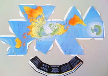 Dymaxion Globe Fold-Up Puzzle
